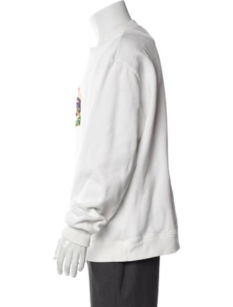 Burberry Abstract Check Crew Neck Pullover