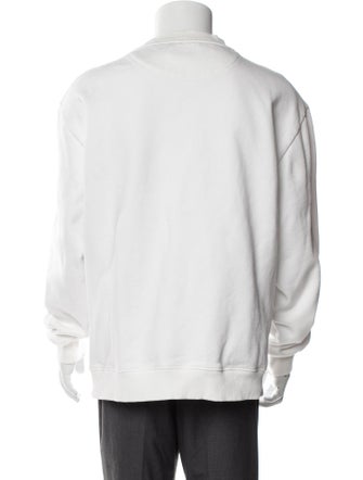 Burberry Abstract Check Crew Neck Pullover