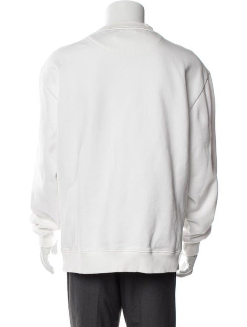 Burberry Abstract Check Crew Neck Pullover