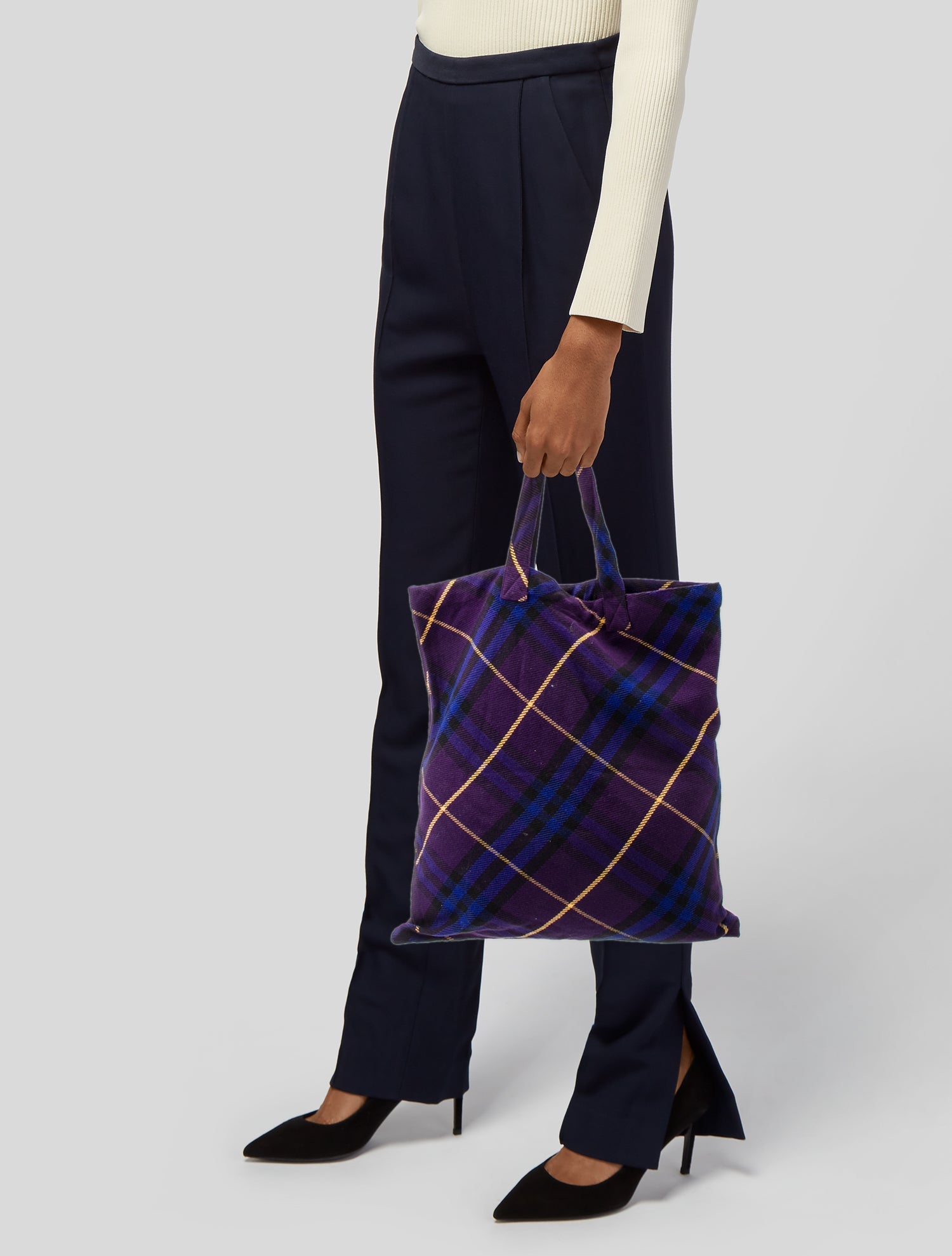 Burberry Nova Check Bucket Bag