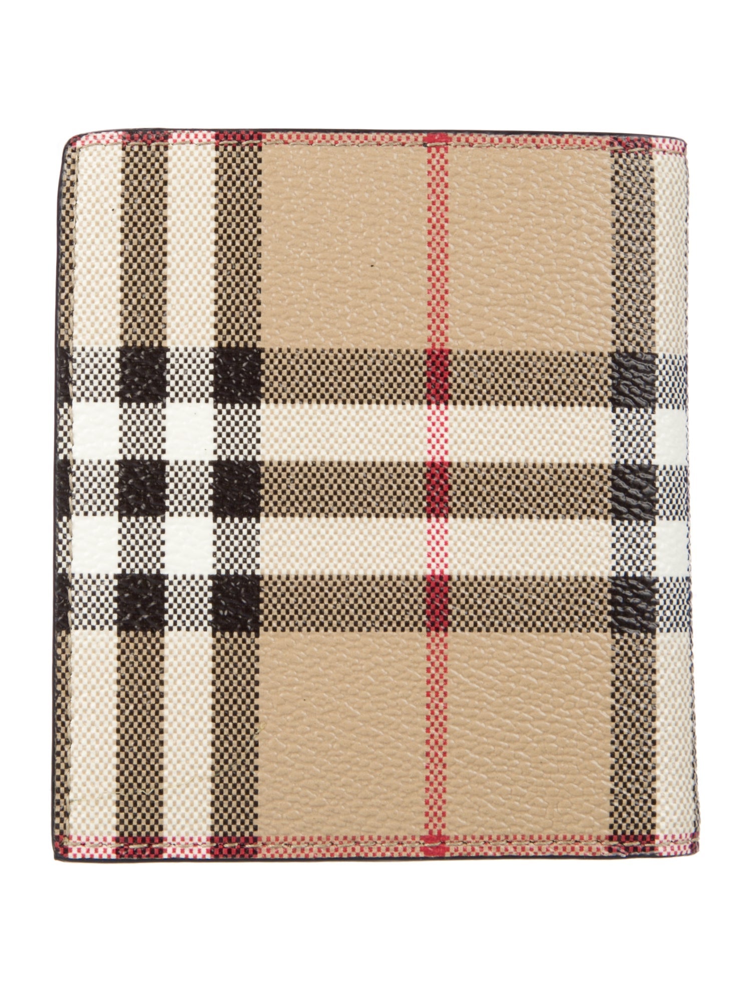 Burberry Nova Check Pattern Bifold Wallet