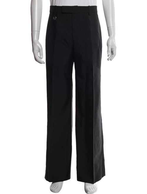 Burberry Virgin Wool Wide Leg Pants