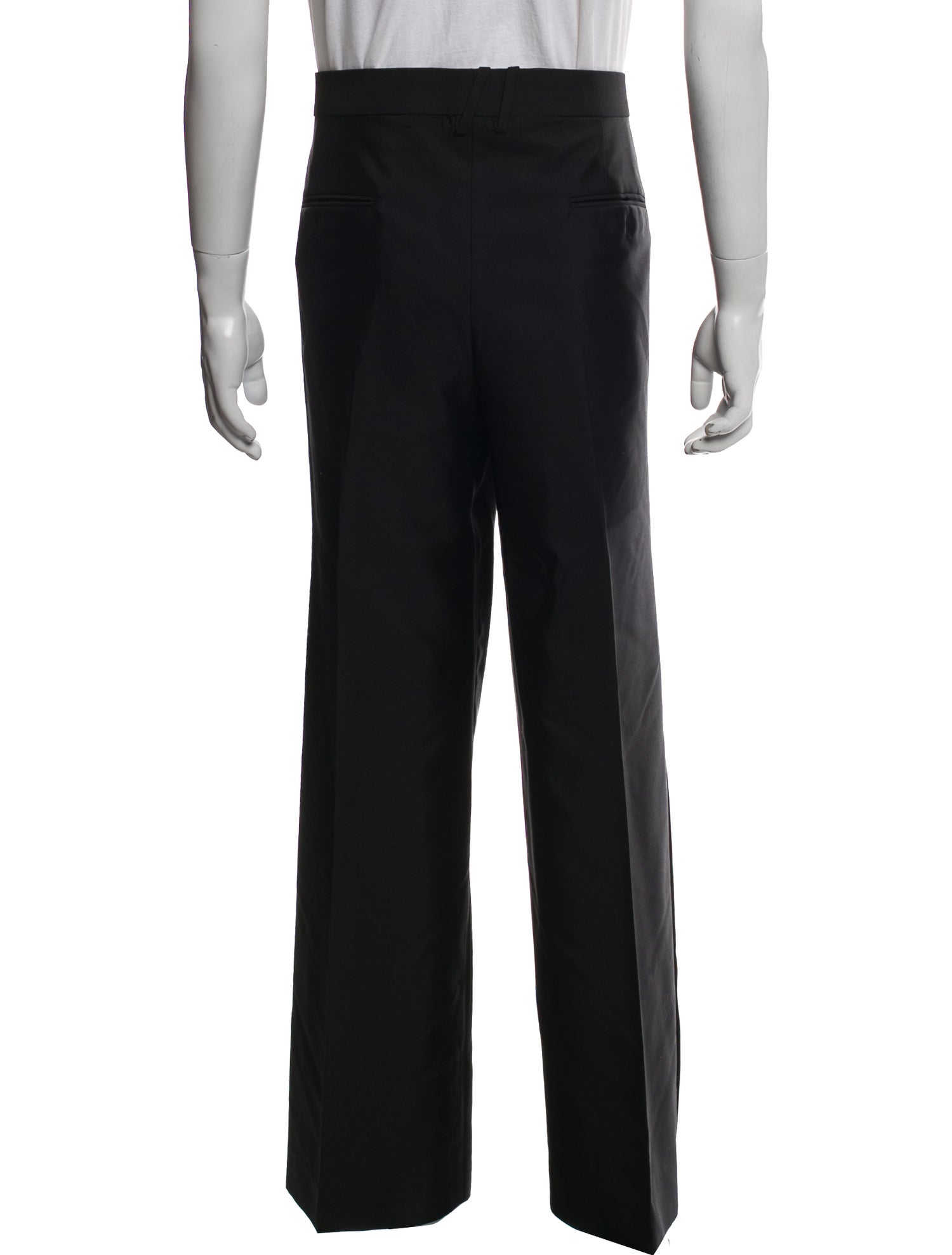 Burberry Virgin Wool Wide Leg Pants