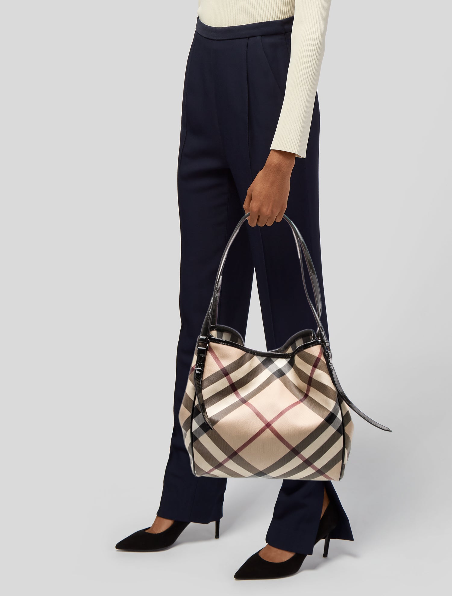 Burberry Nova Check Shoulder Bag