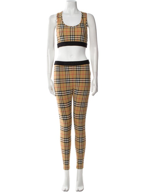 Burberry Striped Pant Set