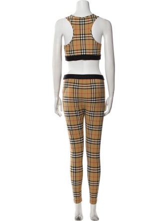 Burberry Striped Pant Set