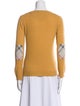 Burberry Long Sleeved Cashmere Sweater