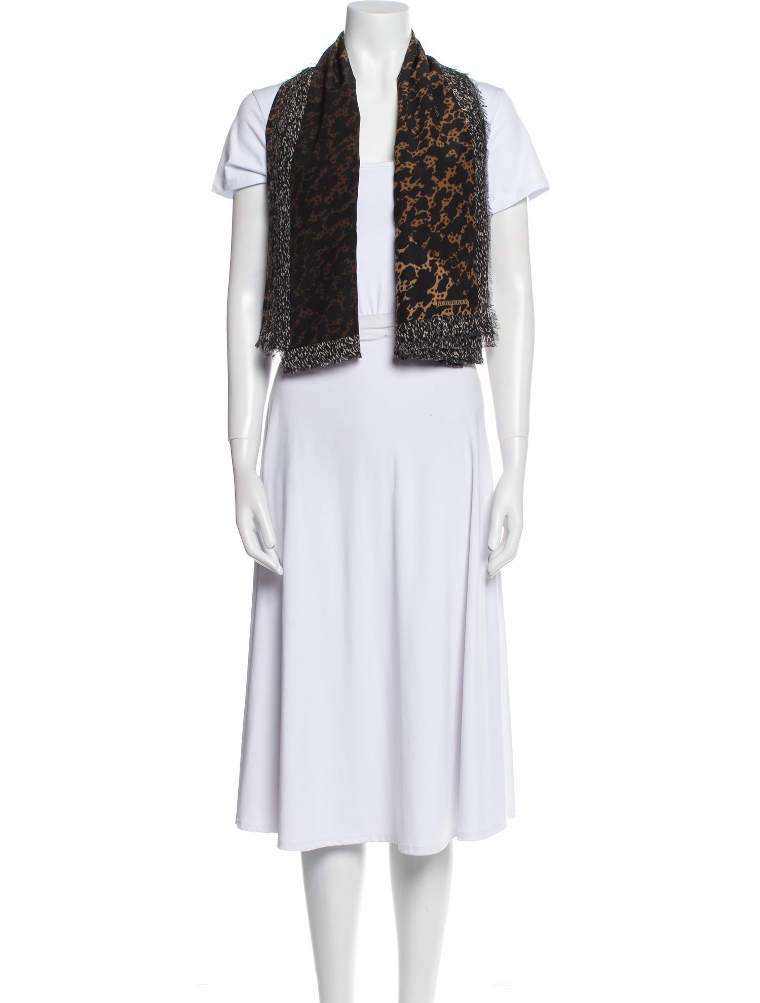 Burberry Silk Printed Scarf