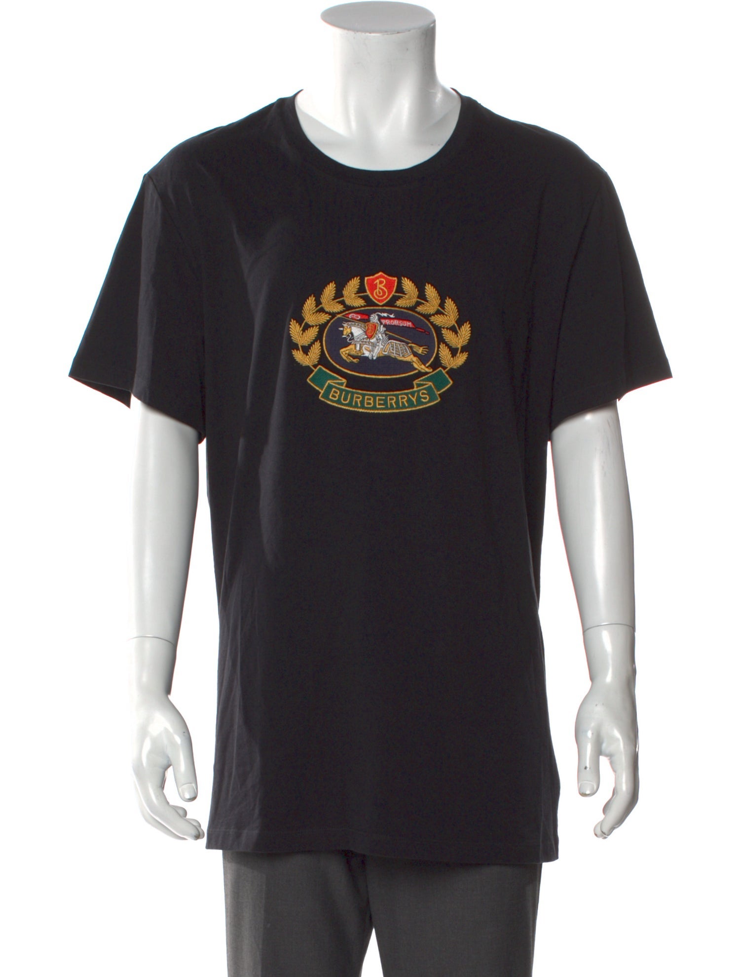 Burberry Graphic Print Crew Neck T-Shirt