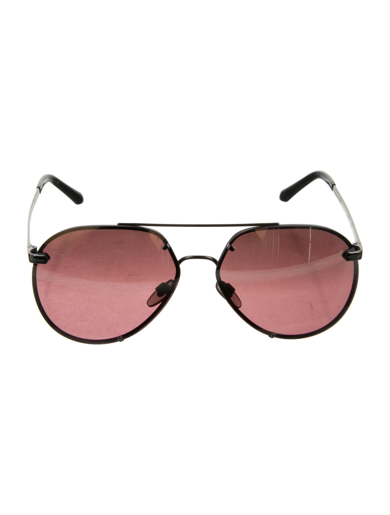 Burberry Aviator Mirrored Sunglasses