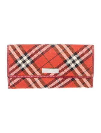Burberry Canvas Printed Wallet