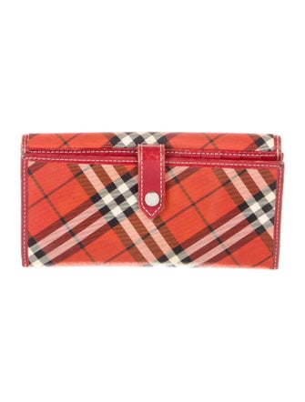 Burberry Canvas Printed Wallet