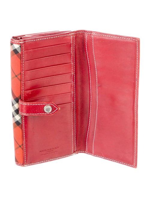 Burberry Canvas Printed Wallet