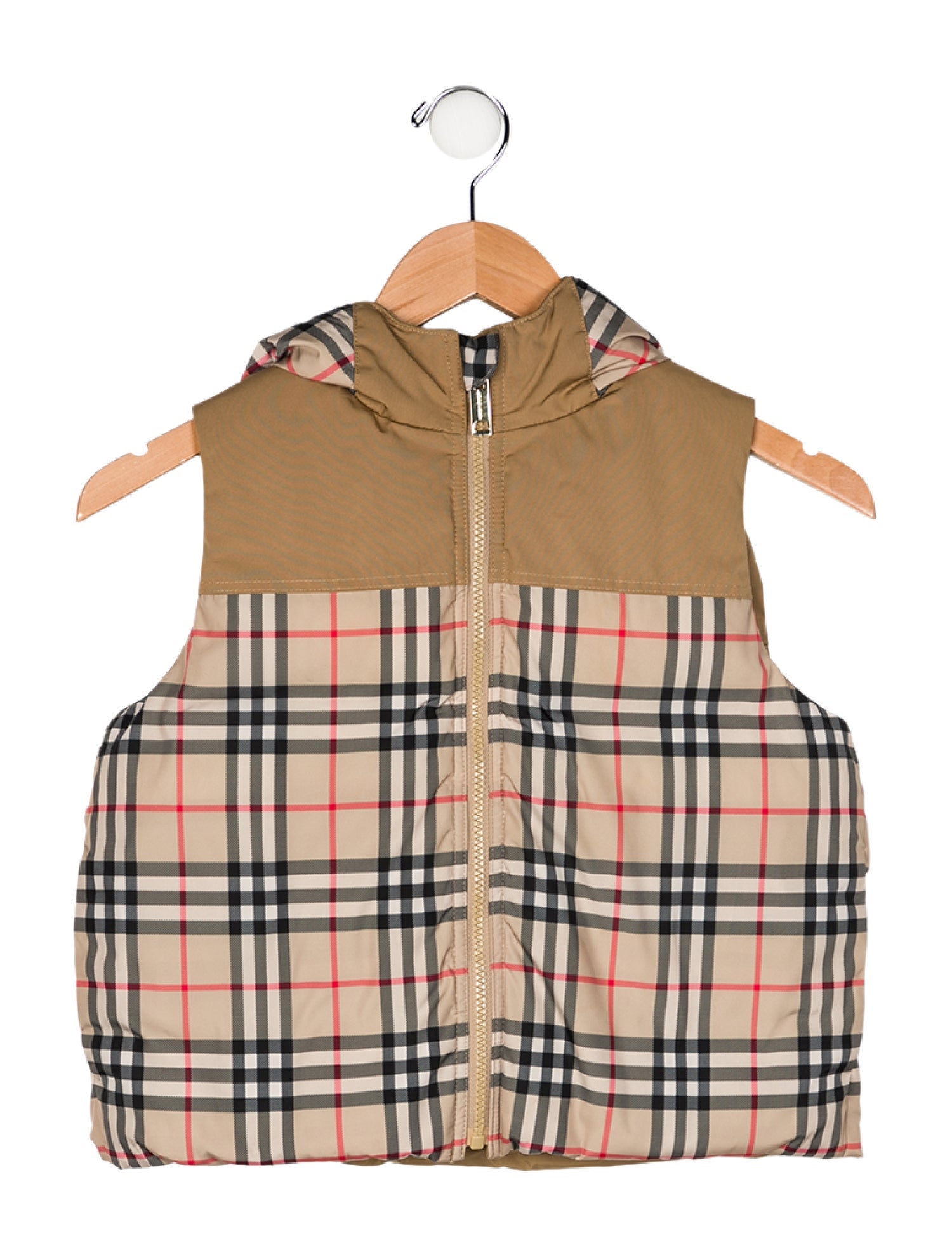 Burberry Burberry Kids Girls' Printed Down Vest