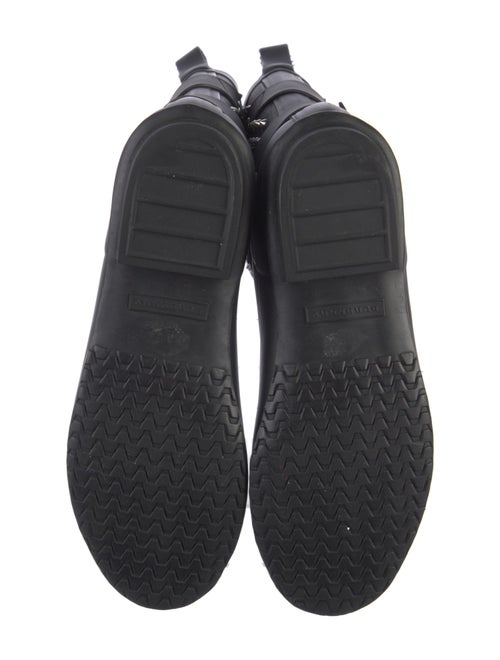Burberry Rubber Studded Accents Rain Boots