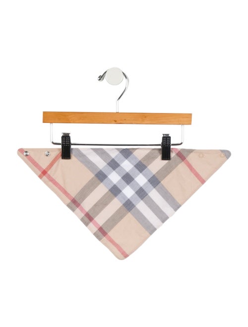 Burberry Infants' Checkprint Bib
