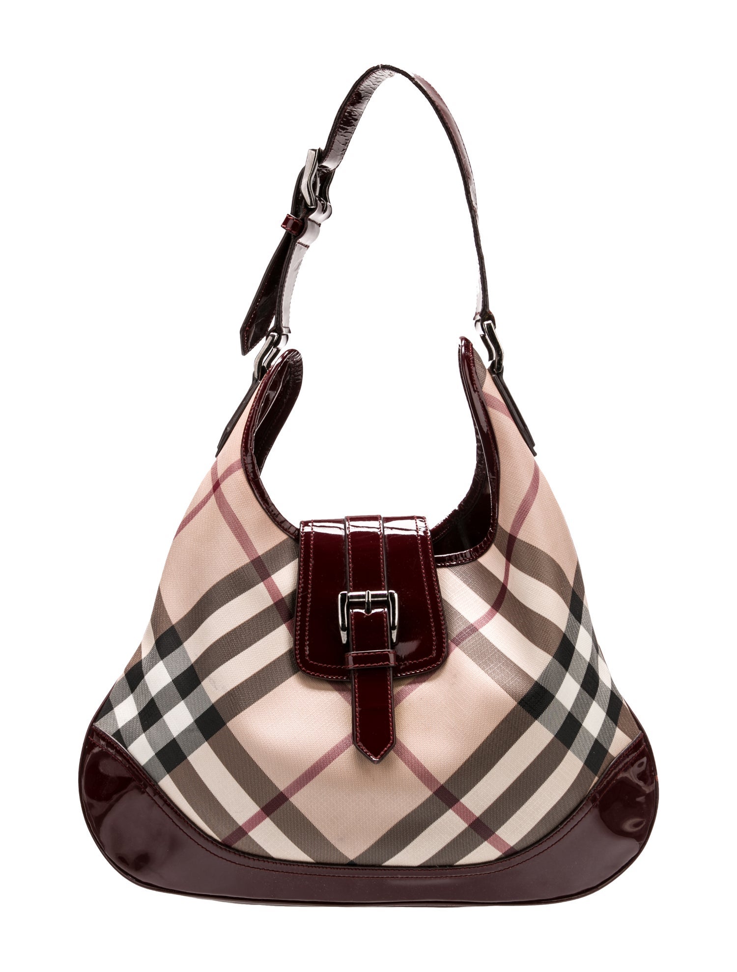 Burberry Super Nova Check Shoulder Bag