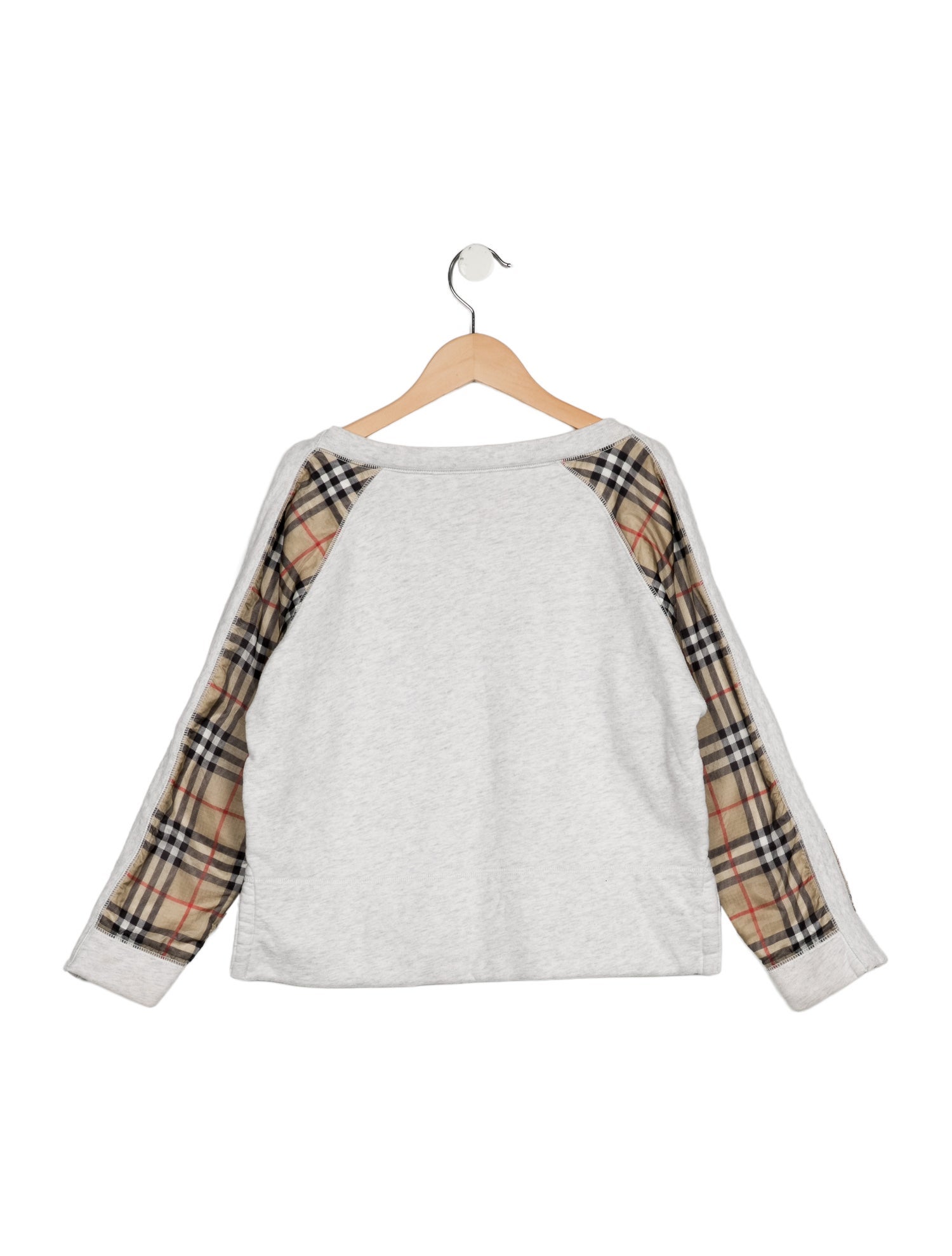 Burberry Burberry Girls' Check Pattern Sweater