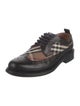 Burberry Nova Check Pattern Leather Spectators