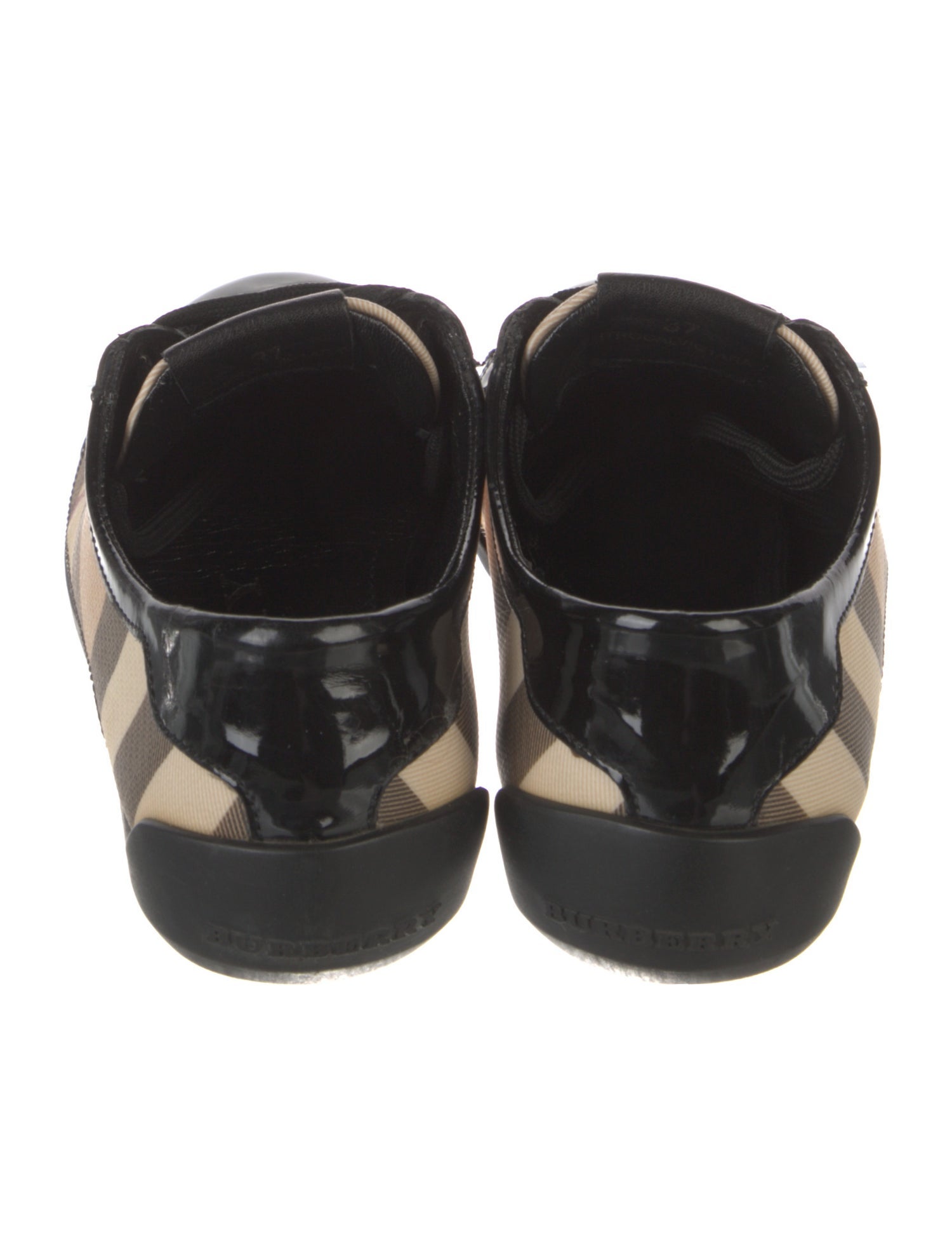 Burberry Nova Check Pattern Sneakers