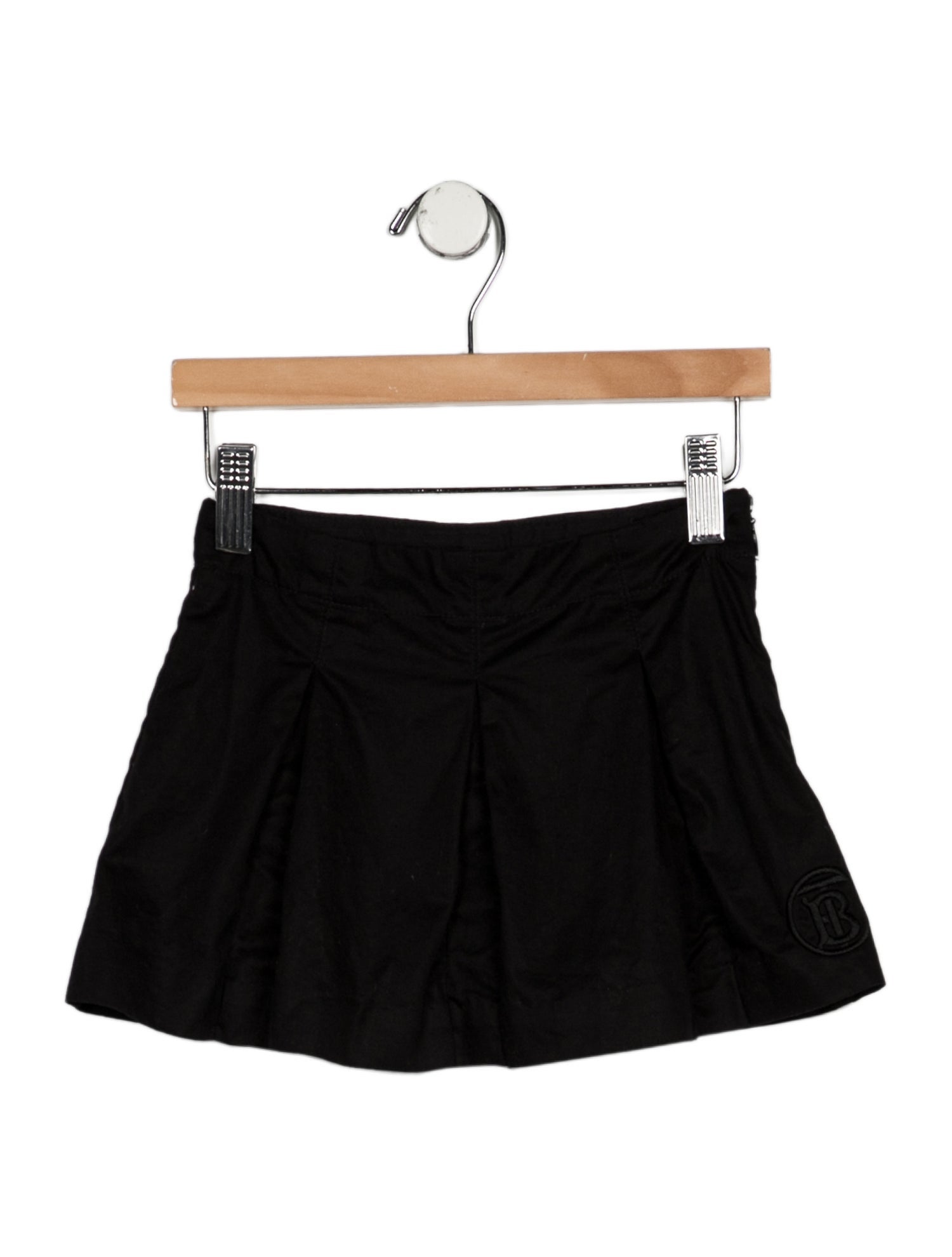 Burberry Burberry Girls' Pleated Cotton Skirt