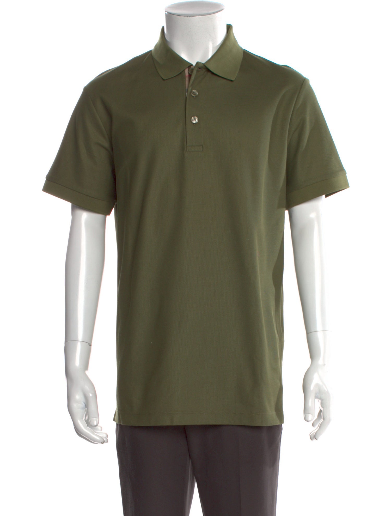 Burberry Collar Short Sleeve Polo Shirt