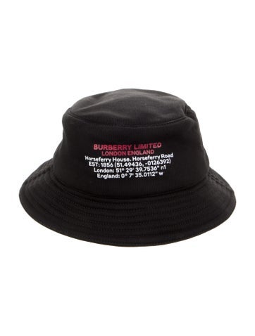 Burberry Hats Horseferry Motif Jersey Bucket Hat