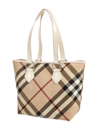 Burberry Super Nova Check Tote