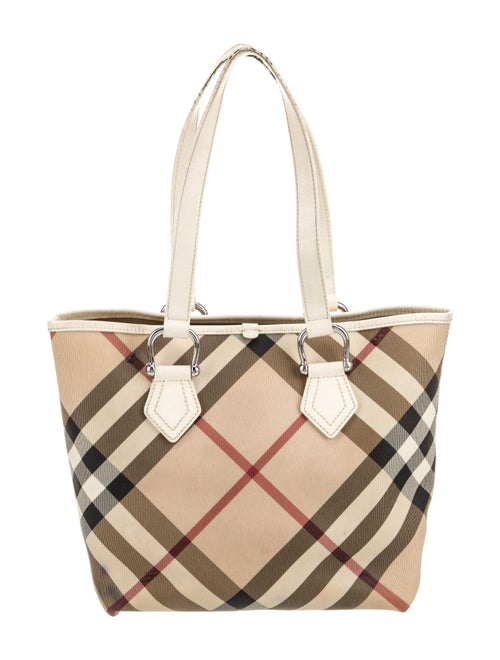 Burberry Super Nova Check Tote