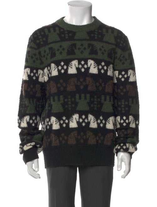 Burberry Wool Printed Pullover