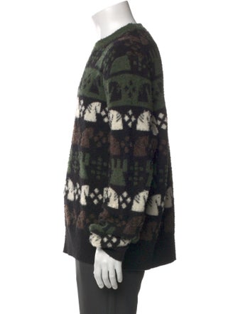 Burberry Wool Printed Pullover