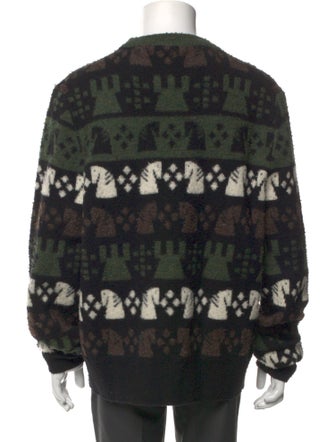 Burberry Wool Printed Pullover