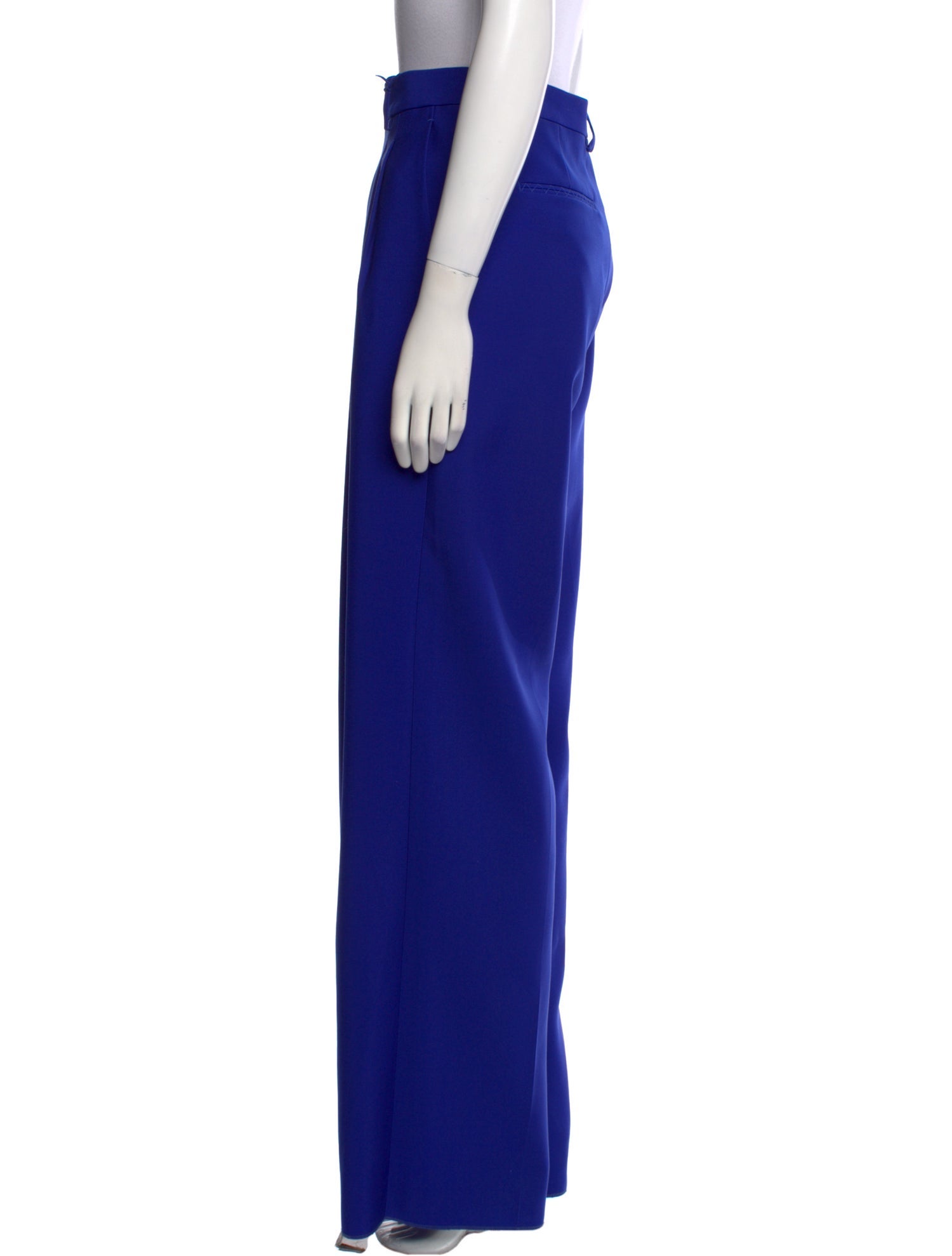 Burberry Virgin Wool Wide Leg Pants w/ Tags