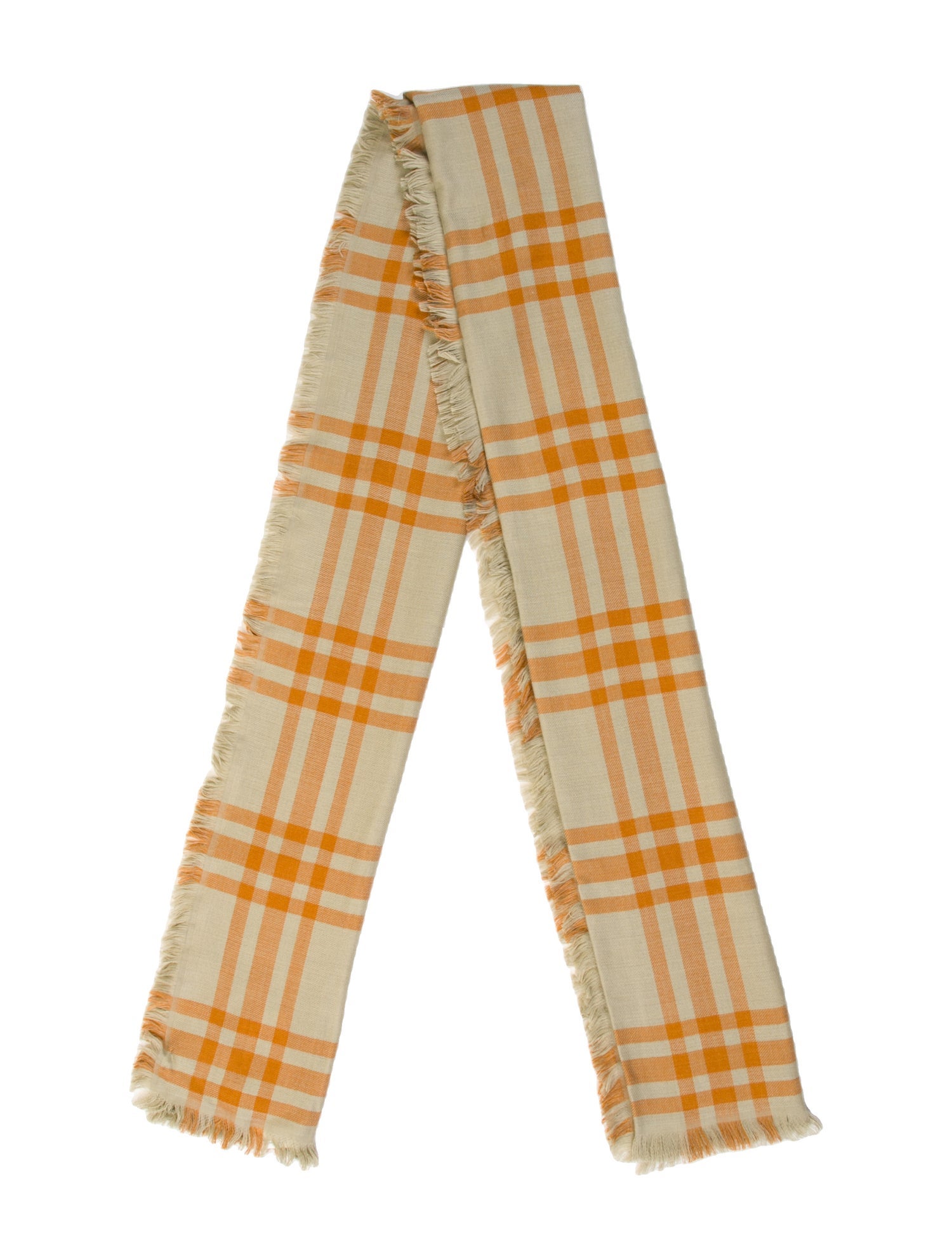 Burberry Wool Striped Scarf