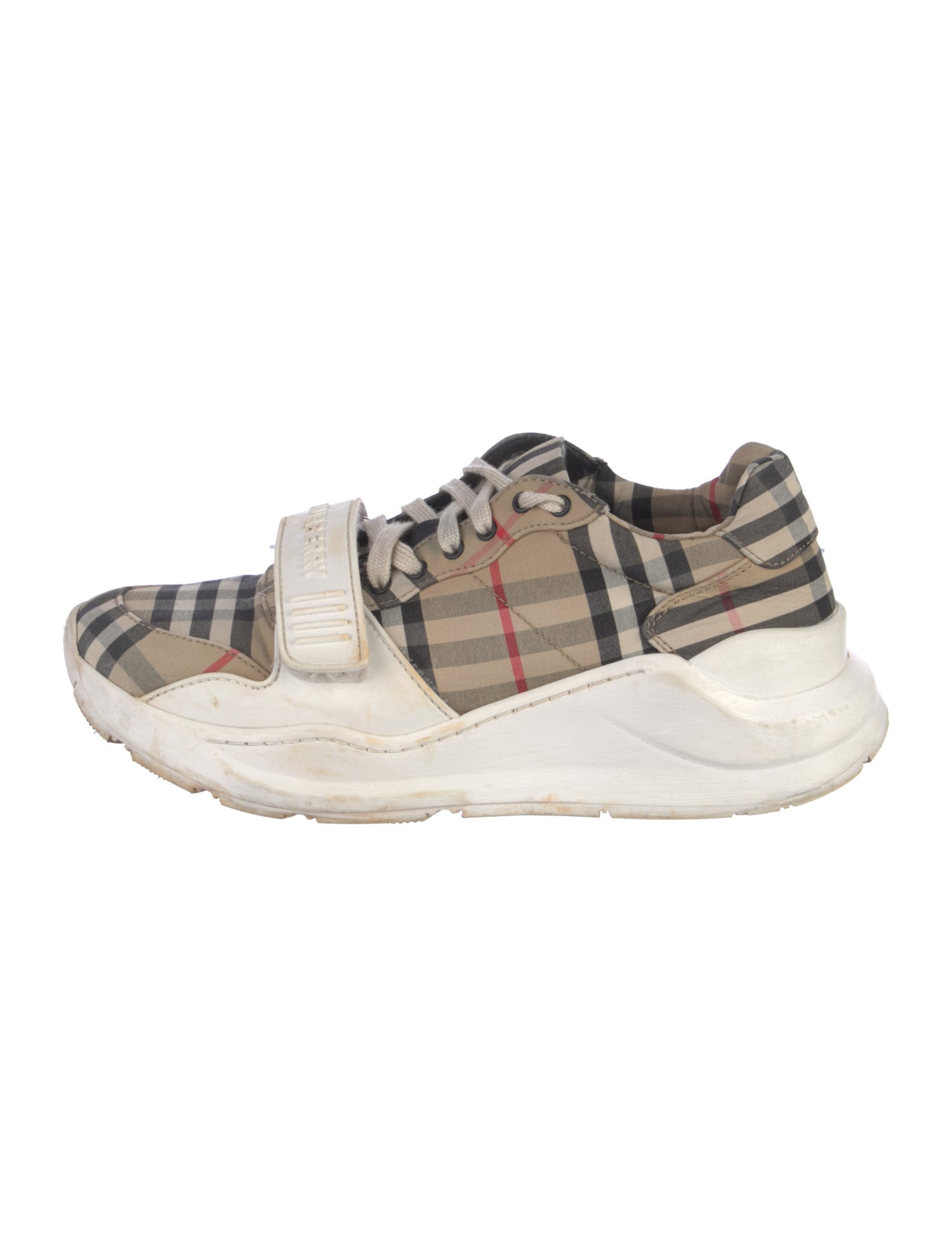 Burberry Canvas Printed Sneakers