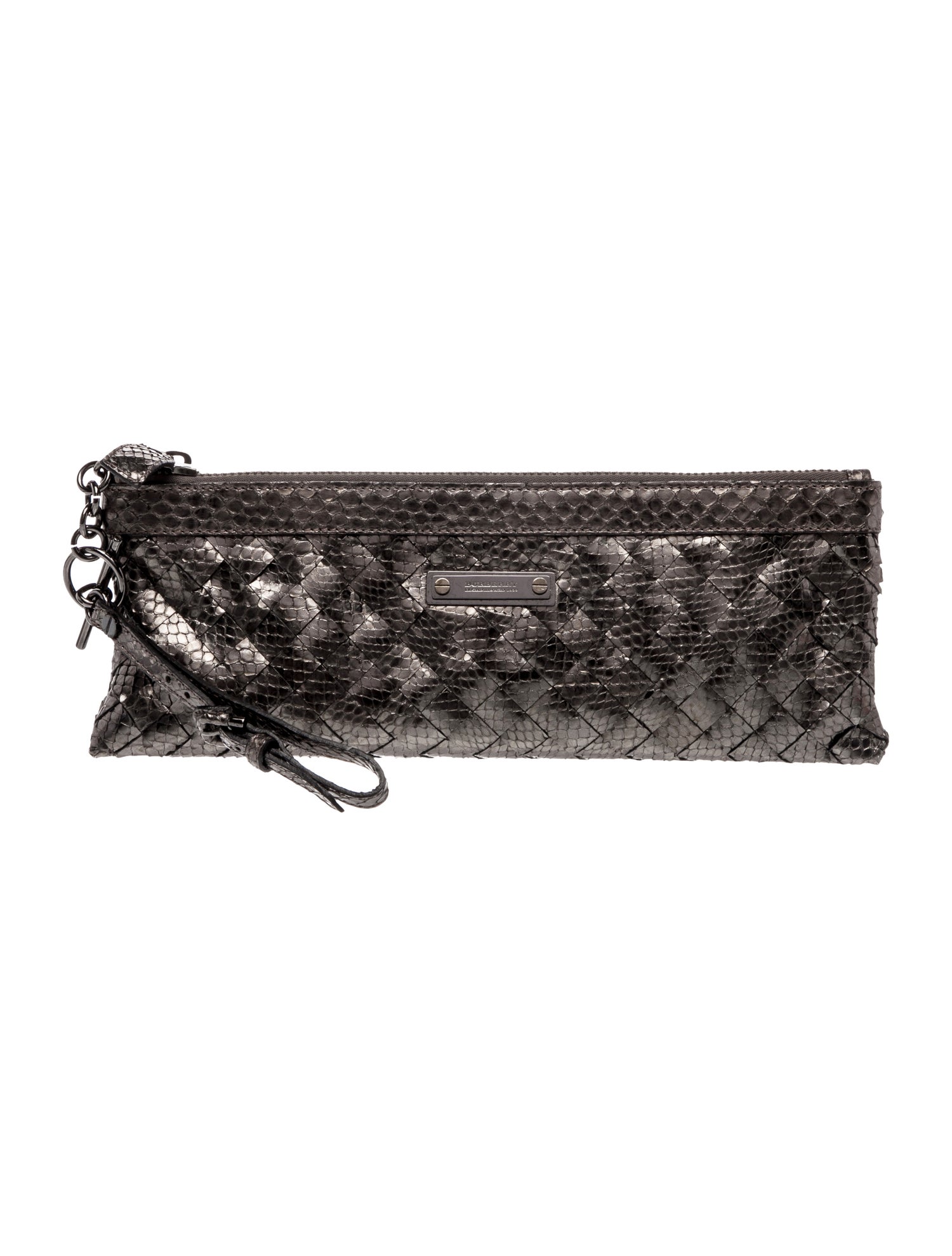 Burberry Snakeskin Clutch