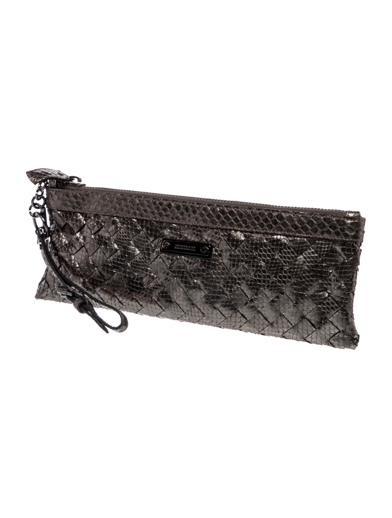 Burberry Snakeskin Clutch