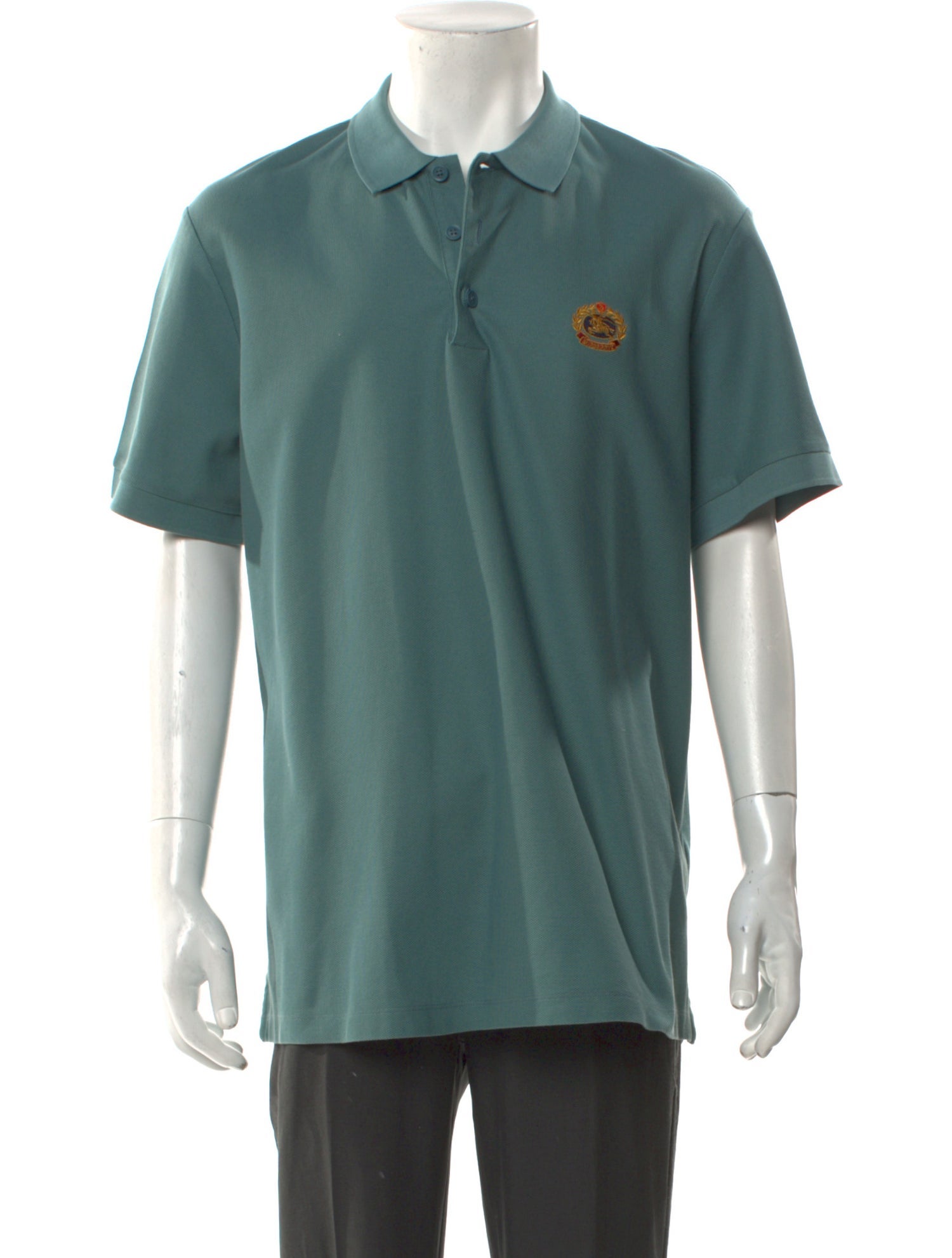 Burberry Nova Check Pattern Collar Polo Shirt