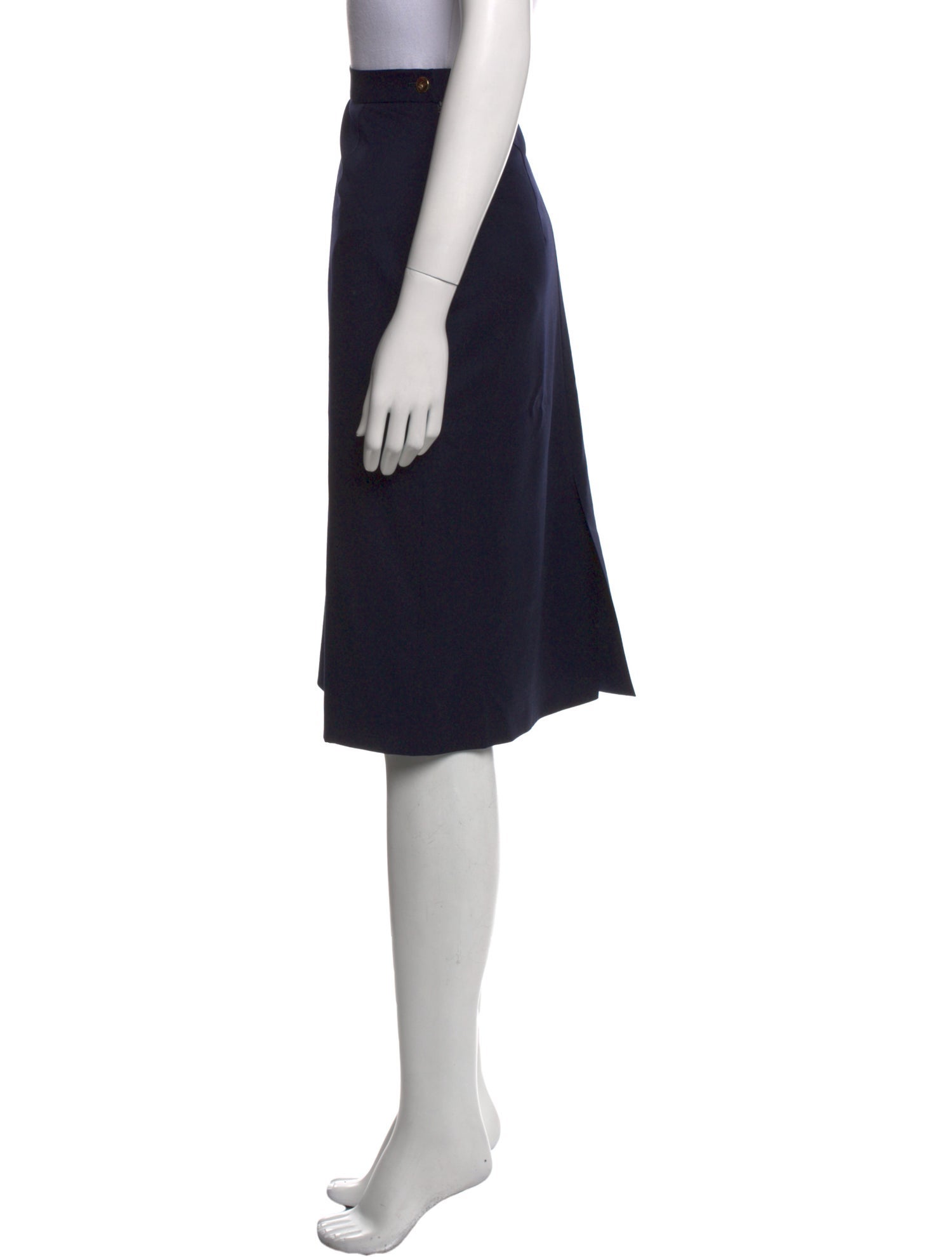 Burberry Wool Knee-Length Skirt