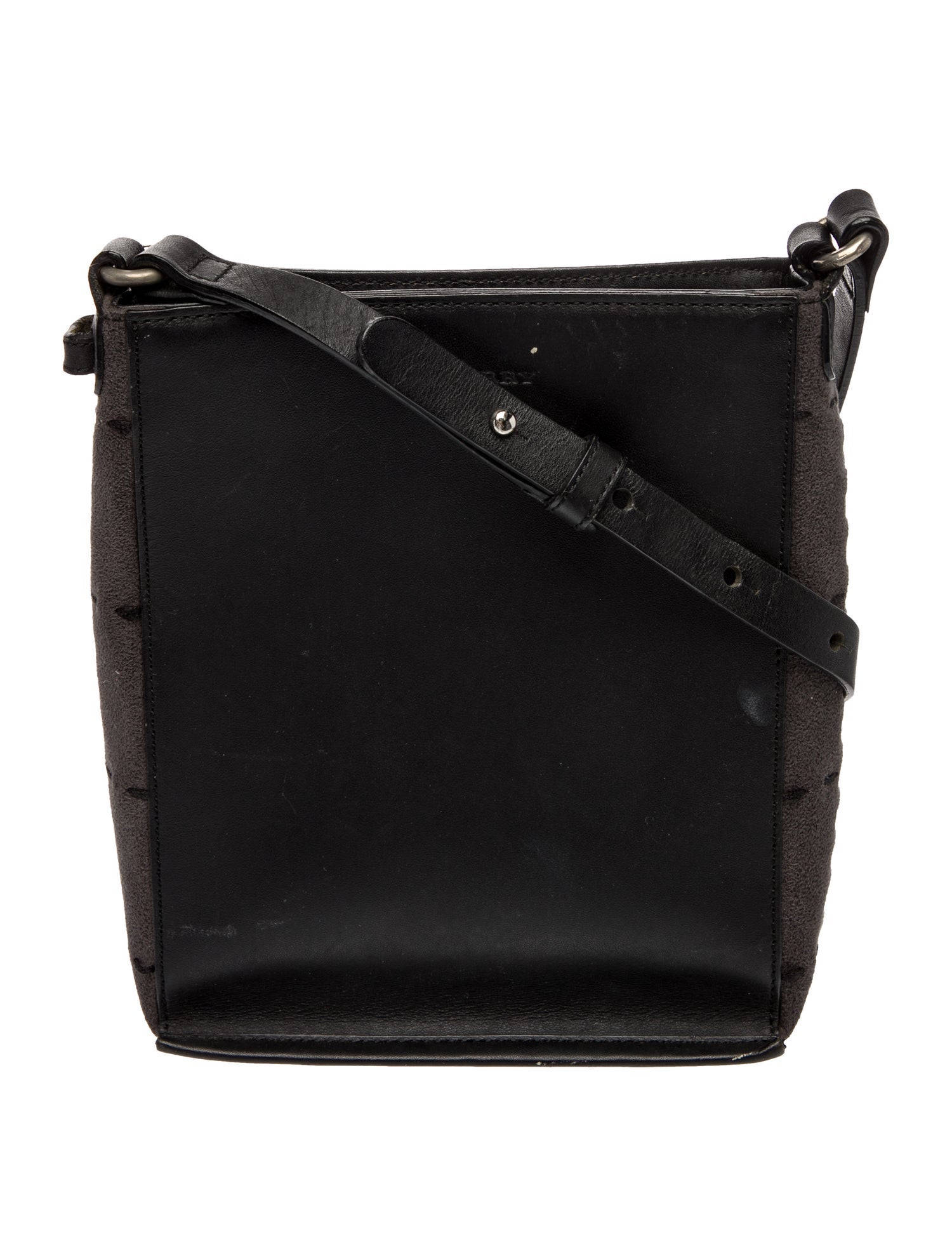 Burberry Leather Messenger Bag