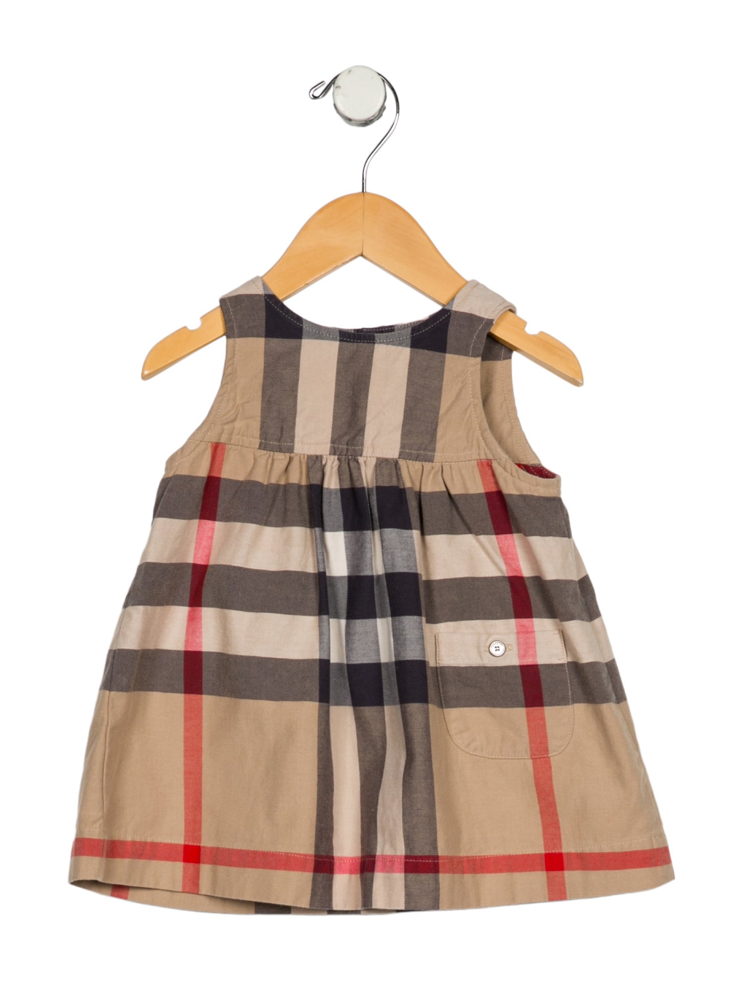 Burberry Burberry Girls' Sleeveless Check Dress