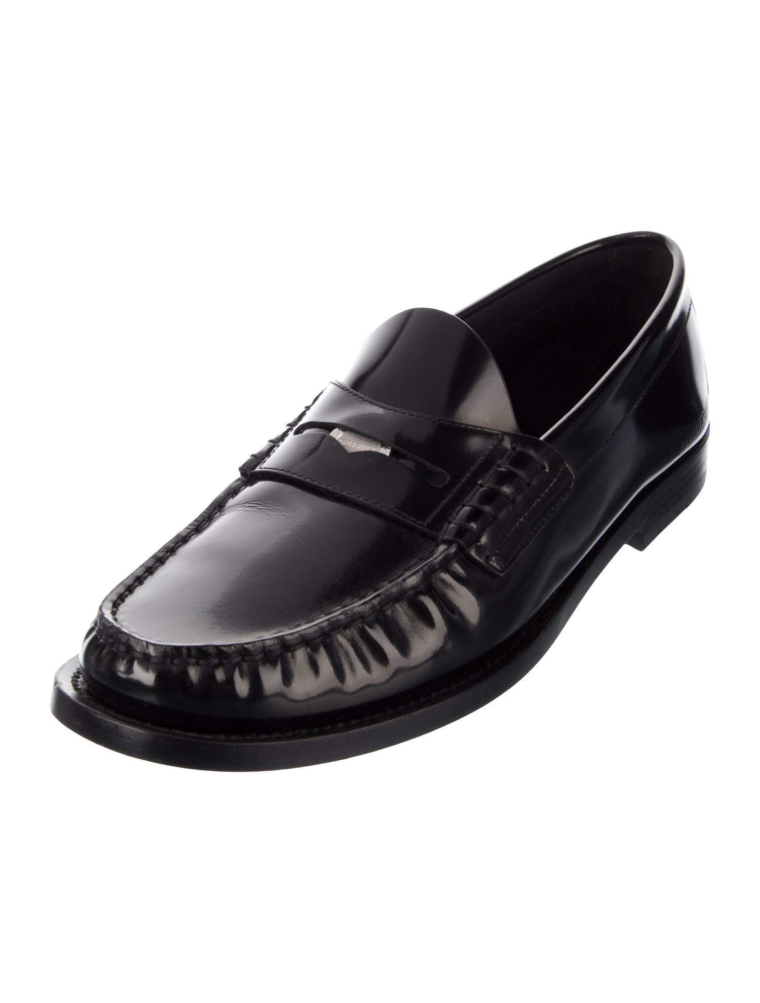 Burberry Leather Loafers