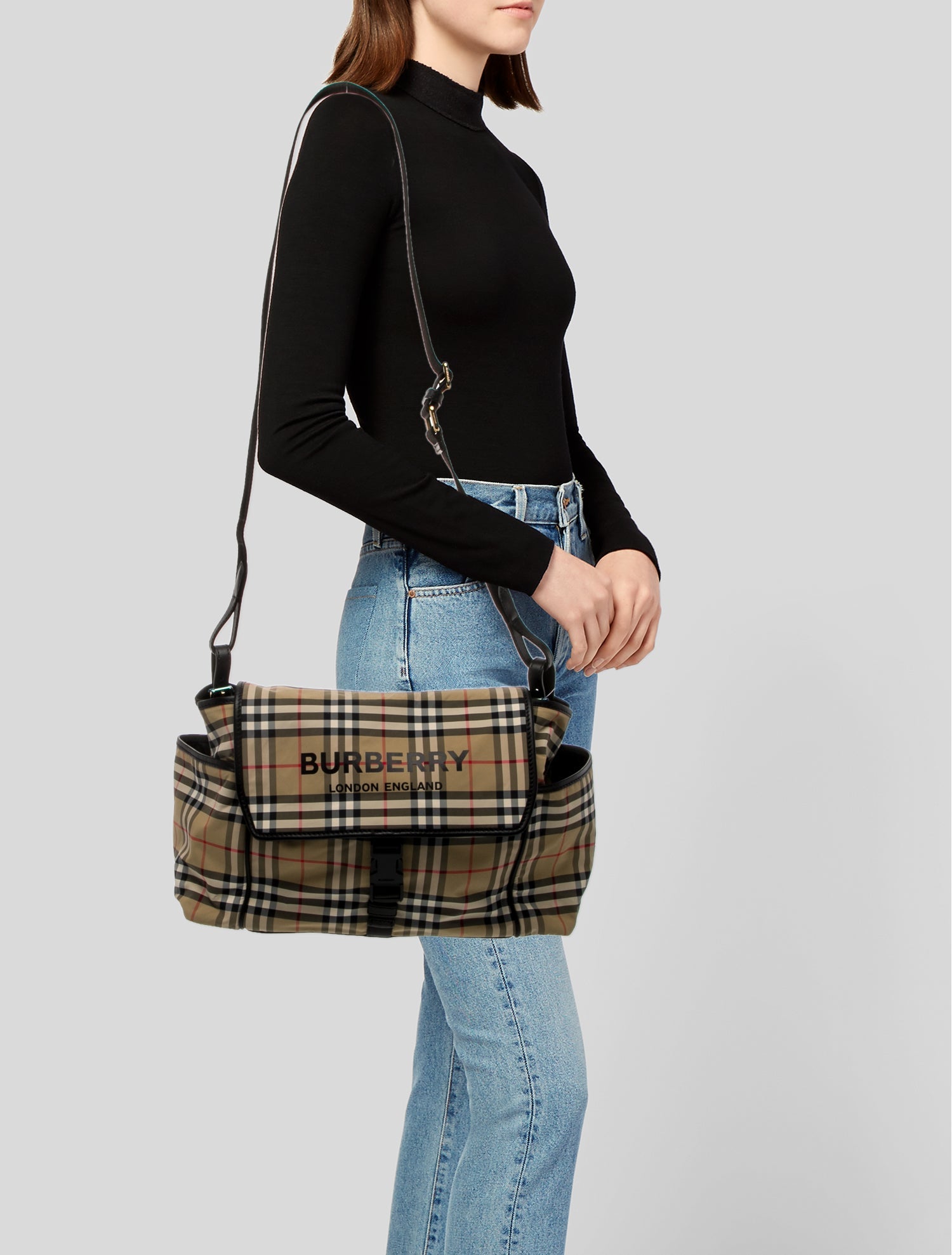Burberry Nova Check Crossbody Bag