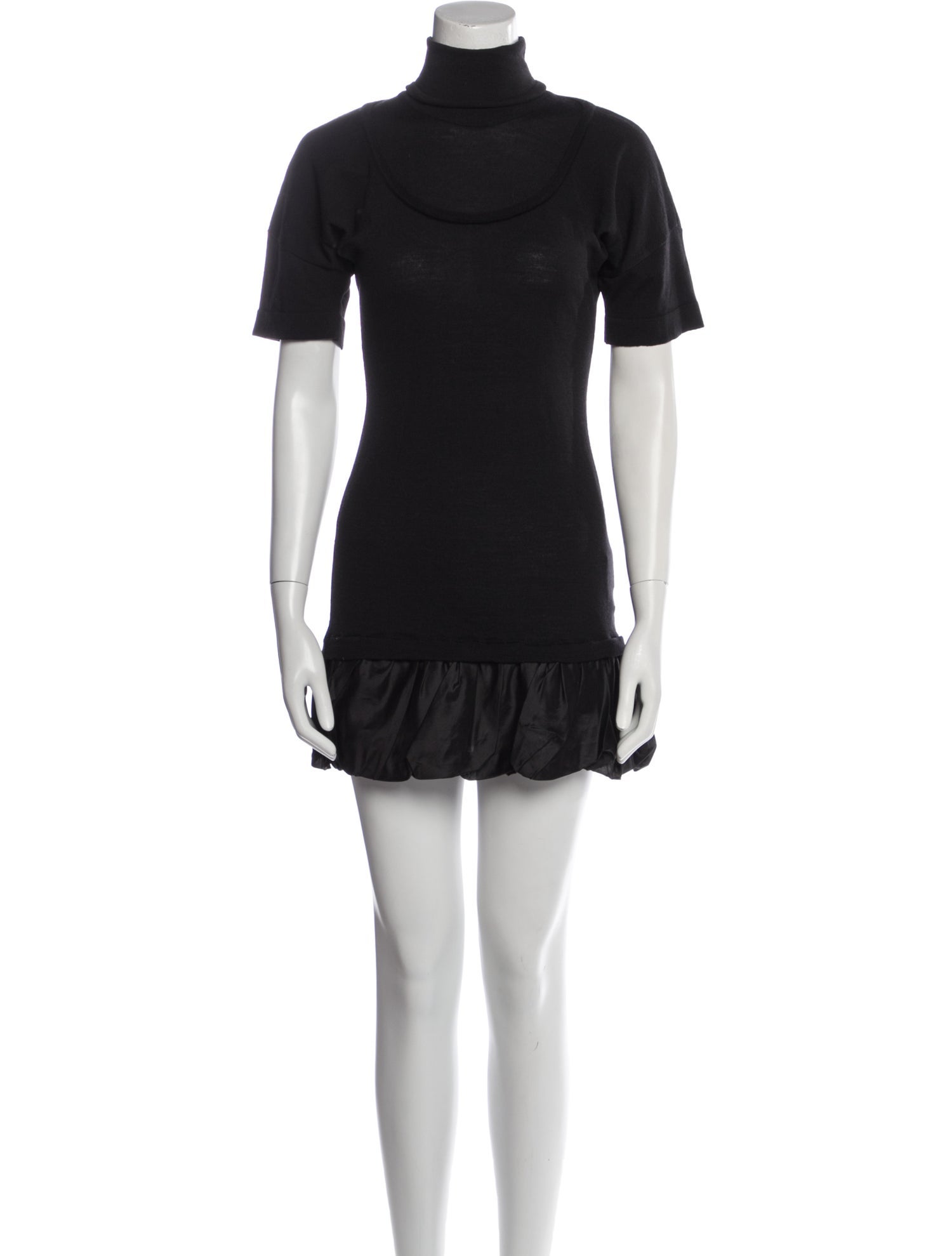 Burberry Prorsum Merino Wool Mini Dress