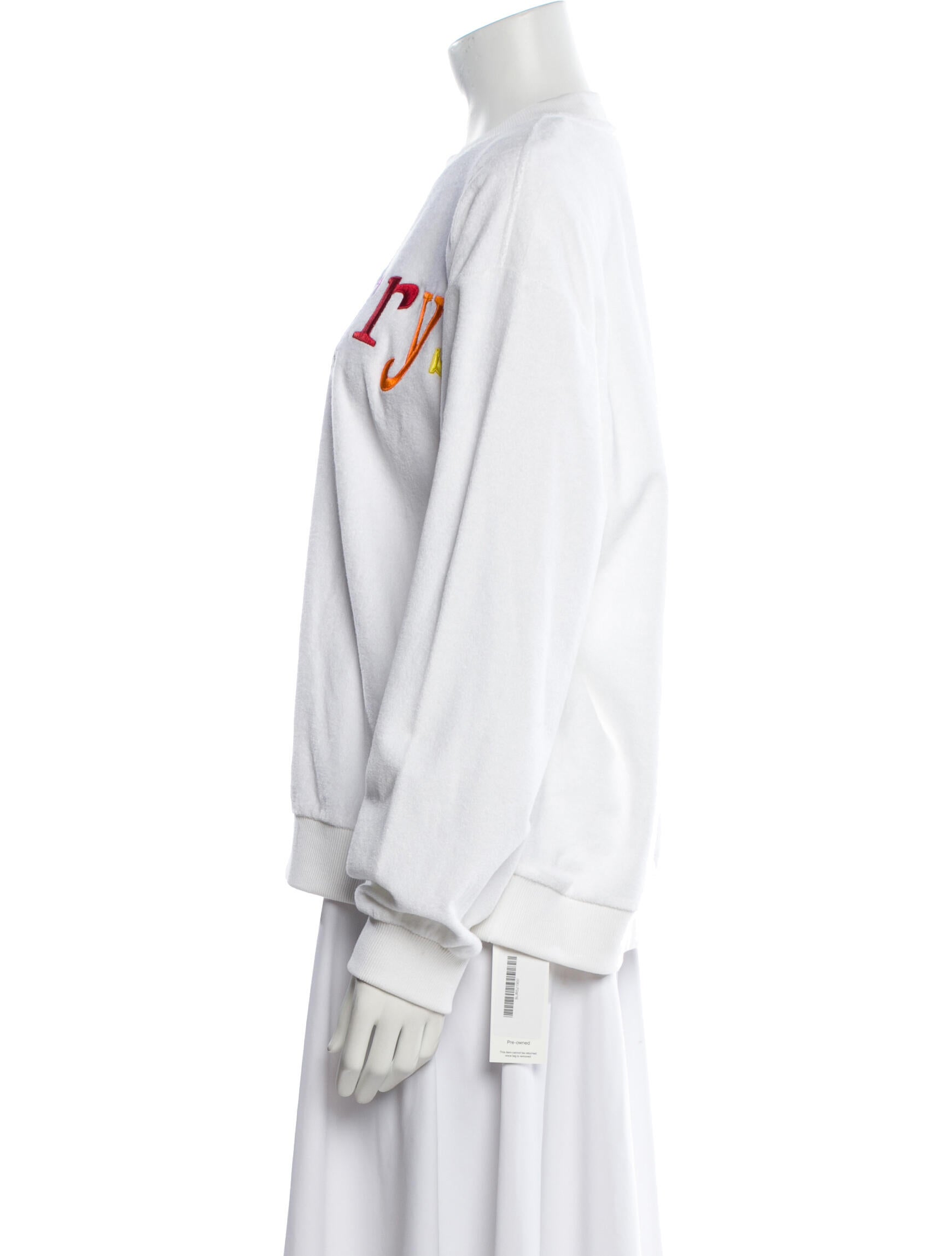 Burberry Graphic Print Crew Neck Sweater w/ Tags