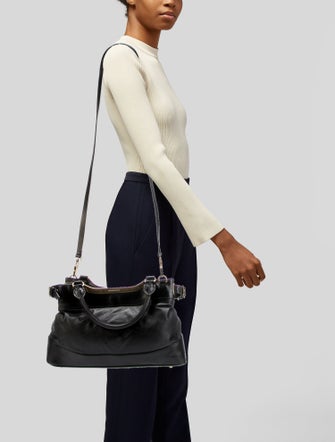 Burberry Smoked Check Top Handle Bag