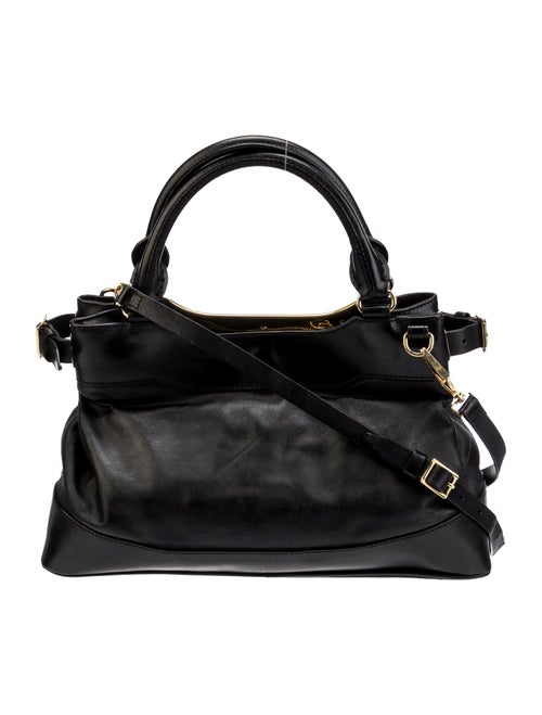 Burberry Smoked Check Top Handle Bag