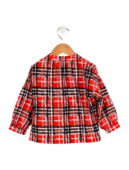 Burberry Toddlers' Abstract Print Button Up Shirt