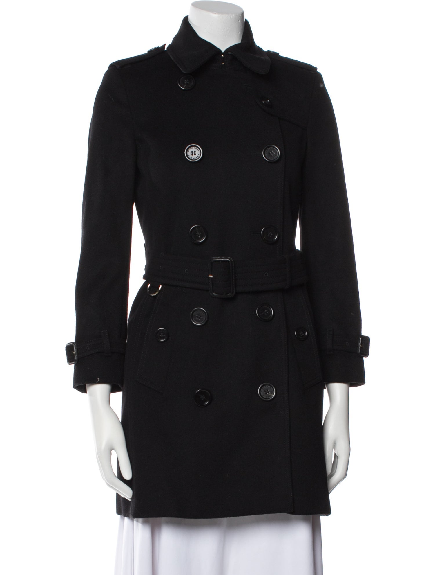 Burberry Wool Trench Coat