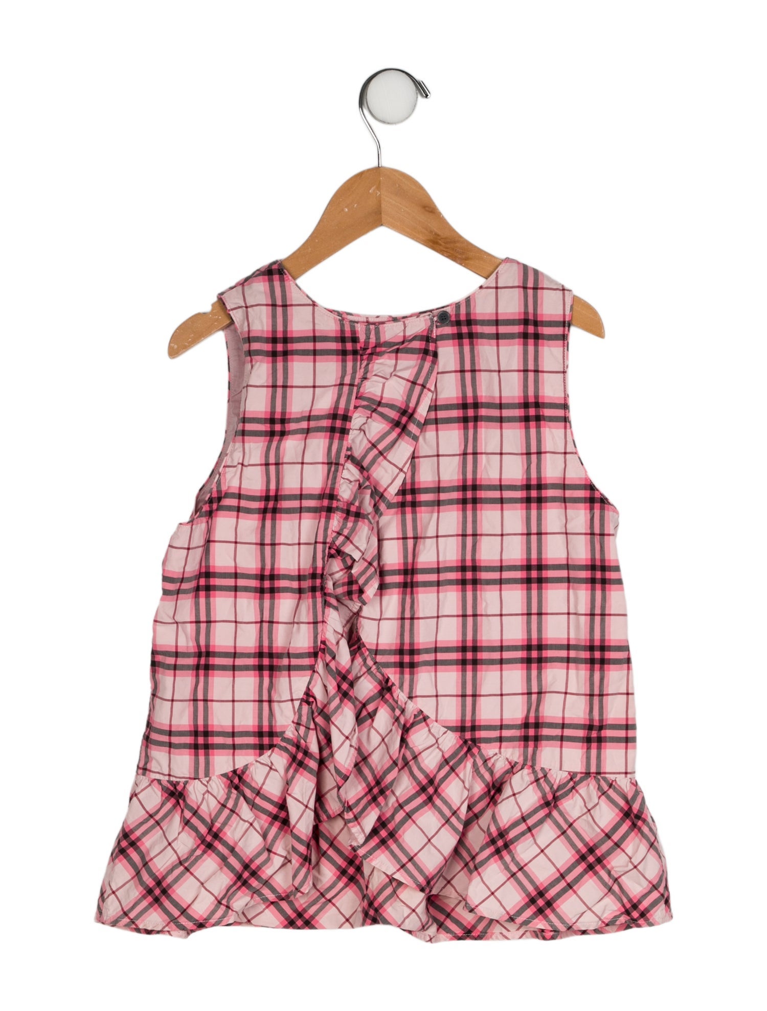 Burberry Plaid Blouse